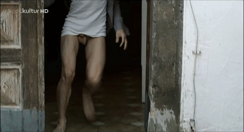 famousnudenaked:  Barnaby Metschurat ~ Frontal ~ Lenz (2009) pt. 1 
