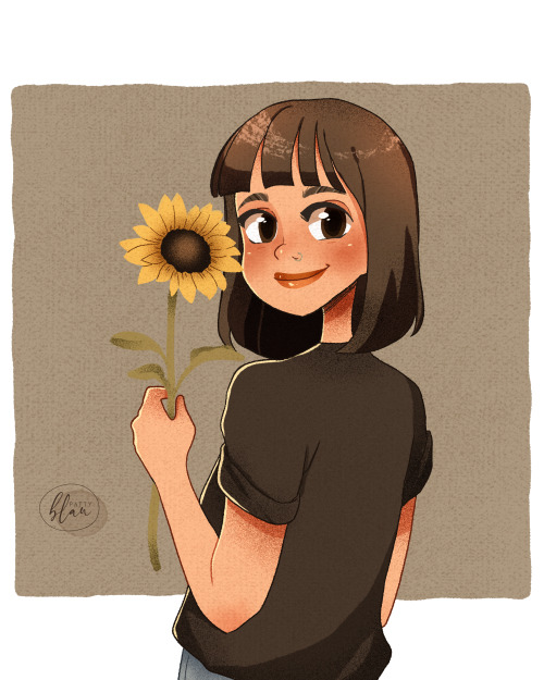 #Plantober day 7: Favourite flower “Sunflowers”Support Me on Ko-fi Commissions info 