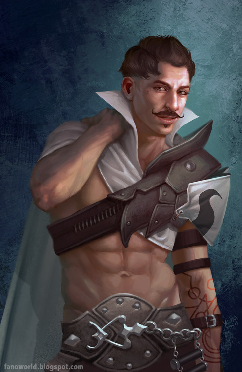 Dragon Age Art of ynorka:The mysterious elfDorian Pavus sexy outfitThe Iron Bull (with vitaar/tattoo