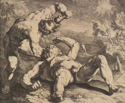Jan Harmensz Muller (1571-1628) - Cain Killing Abel, 1589
