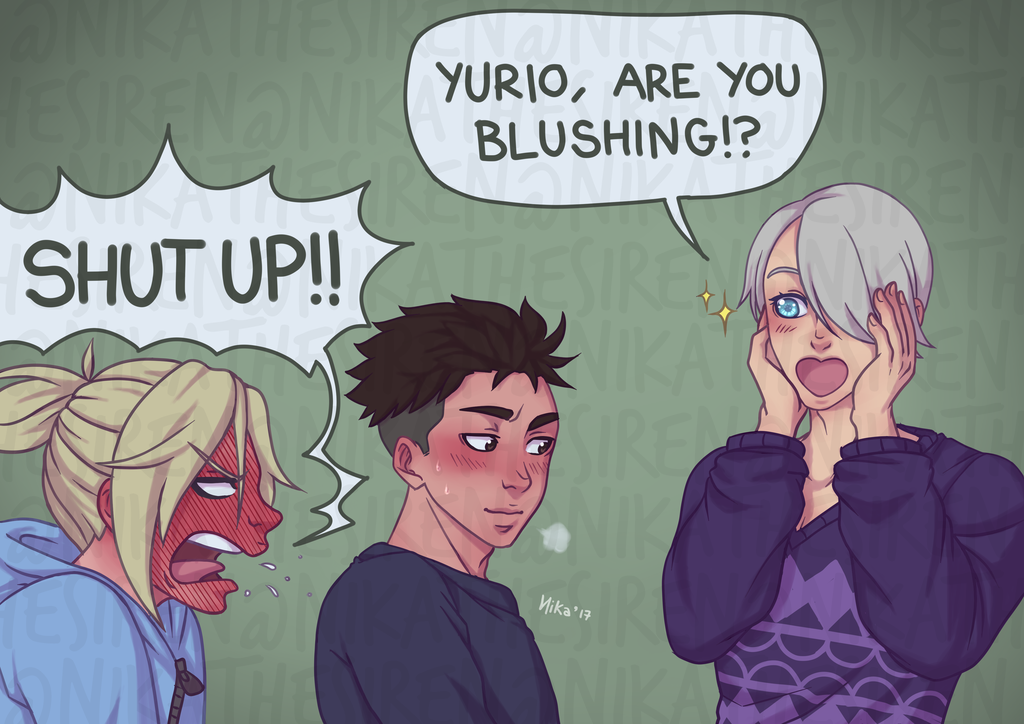 nikathesiren:  When you’re looking for your Yuri 😳💖Based on this (by @d2diamond).