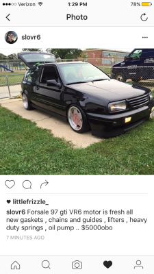 Selling my mk3 gti located in Baltimore MD need gone asap