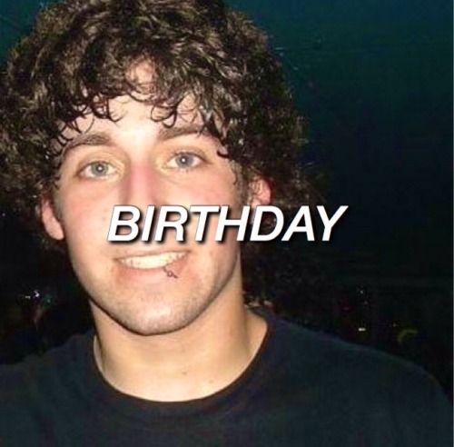 thnks-fr-pete: Happy 32nd birthday Joseph Mark Trohman!!