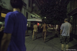 urbannudism:Naked in the center of Thessaloniki