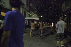 Urbannudism:naked In The Center Of Thessaloniki 12/7/2013 Https://Vimeo.com/74696604Photo