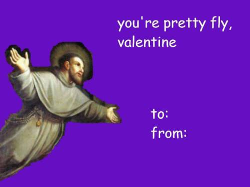a-little-rae-of-sunshine:Happy St. Valentine’s Day, Catholic Tumblr. More valentines for your 