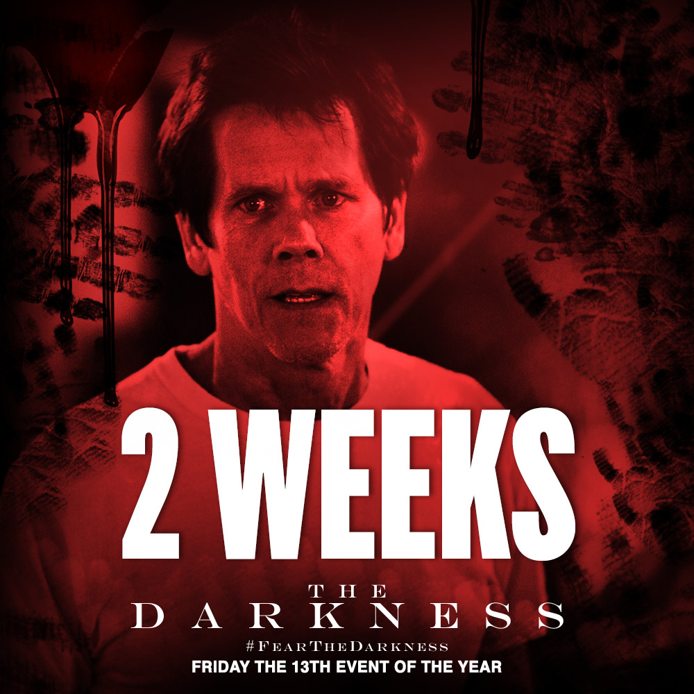 In TWO WEEKS, the producers of #ThePurge and #TheVisit bring you THE DARKNESS, in theaters Friday, May 13th.