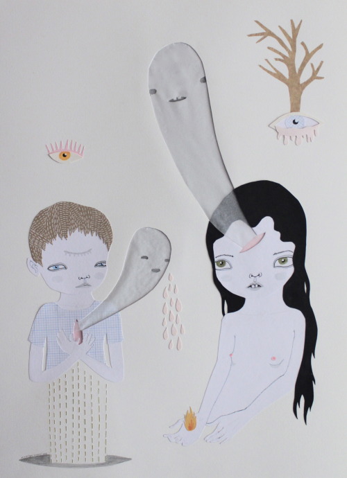 i-am-madelynn:&ldquo;Paper Heart&rdquo; &amp; &ldquo;Paper Ghosts&rdquo; by Made