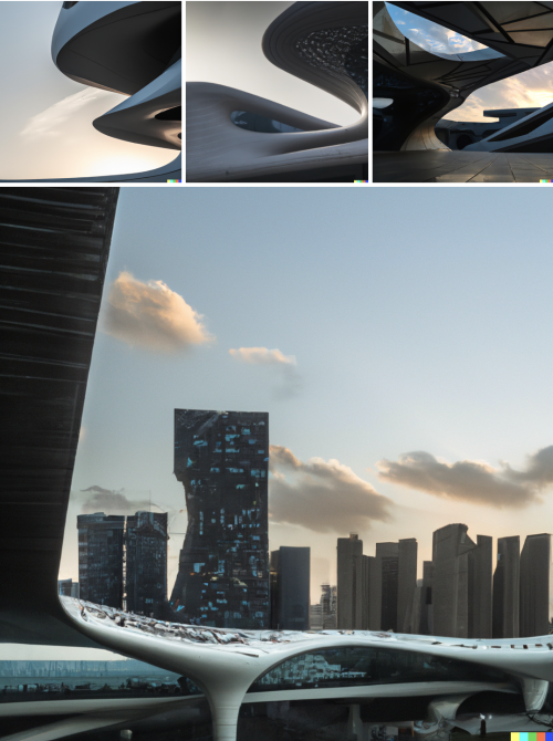 AI city by Zaha Hadid 2022Created by an AI systemHow can I design like a Top Architect?An architectu