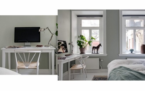 Small Light Apartment With Some Pastel Statements | Goteborg, SwedenLayout:(Source: alvhem.com)