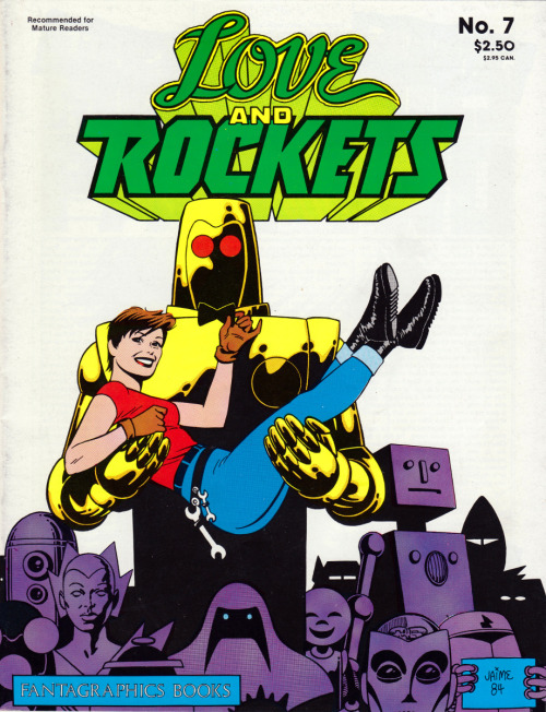 Sex Love and Rockets No. 7 (Fantagraphics, 1984). pictures