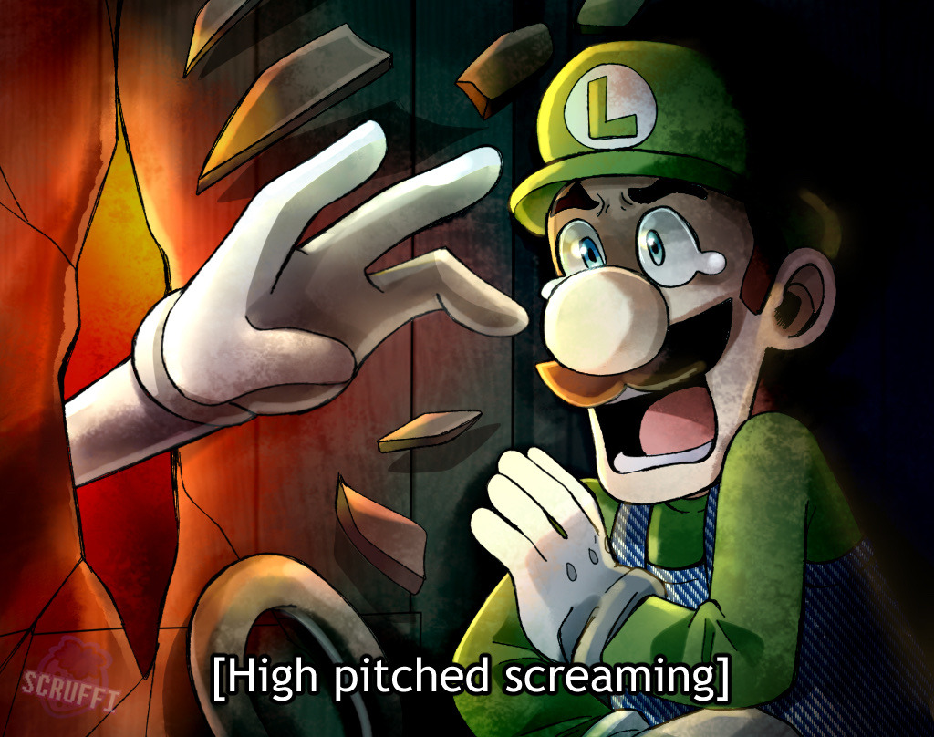 scruffiberri:Did y’all see the Mario movie trailer? This is all I can think of when I saw my boi Luigi and Dry Bones lol 