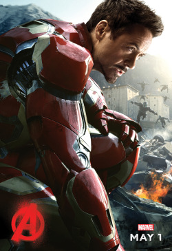 marvelentertainment:  The official Iron Man character poster for Marvel’s “Avengers: Age of Ultron” has arrived.