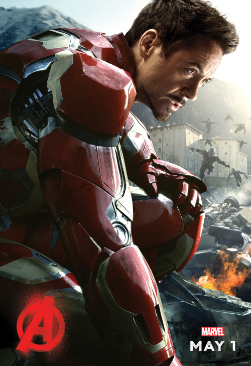 marvelentertainment:The official Iron Man character poster for Marvel’s “Avengers: Age o