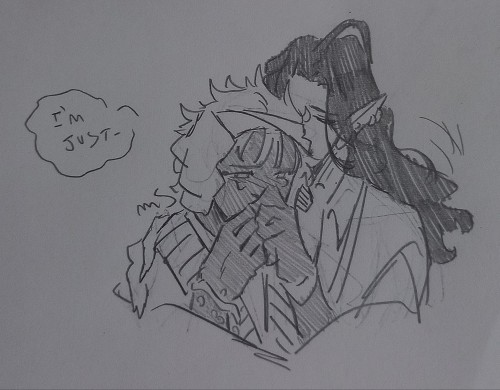 I Haven't Drawn These Two In A While