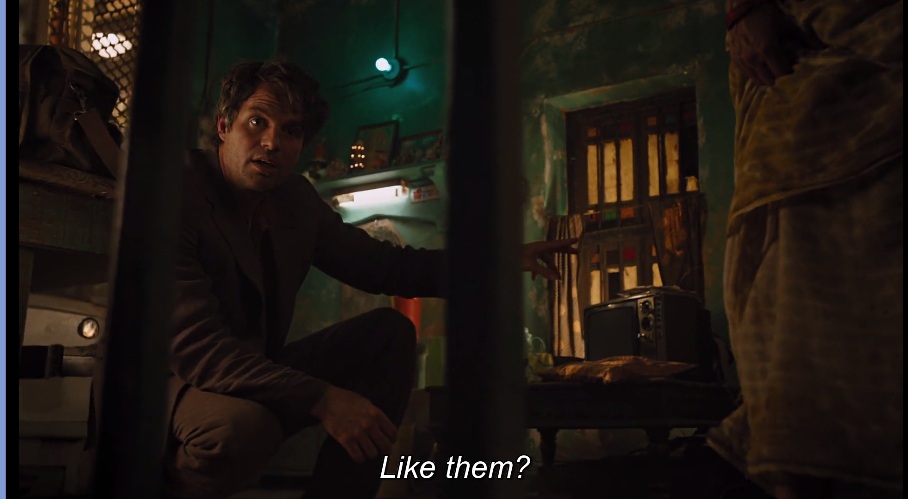 shawskankredemption:  Bruce Banner’s first line is one of reassurance and calm