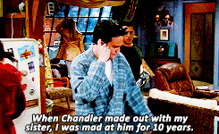 phoebesbuffay:  Whoa, I didn’t know we could date your sister! 