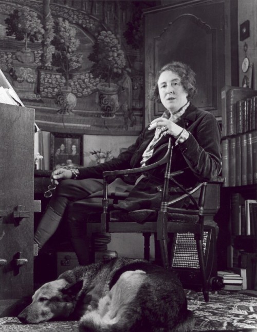 christopherbarnard:Vita Sackville-West at Sissinghurst Castle, 1948by John Gay