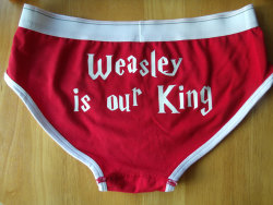 wickedclothes:  Harry Potter Undies These