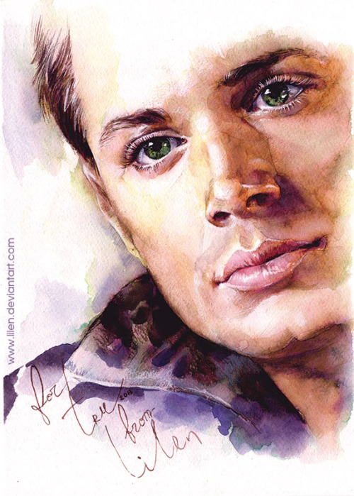 Dean. Watercolor. (by LiLen)