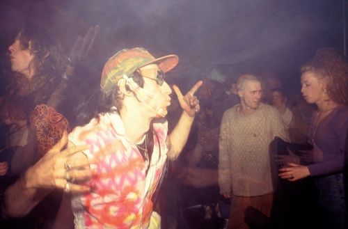 Free party, Nottingham, circa 1990