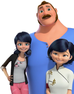 misctreil:  Images from the Miraculous document because someone might want the render of Alya and Marinette taking a selfie o/ there’s also a few renders of marinette (x x x) and a screenshot with Adrien’s dad 