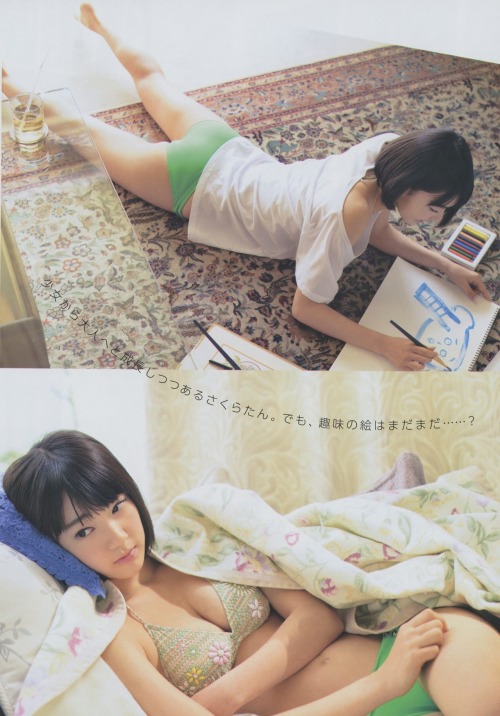 mayuyusuki:  宮脇咲良 漫画アクション 2014 No.23