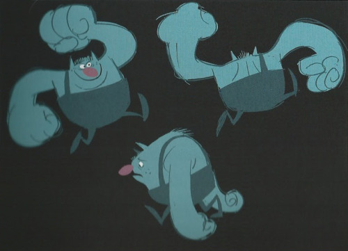 Early character designs for Wreck-It Ralph!