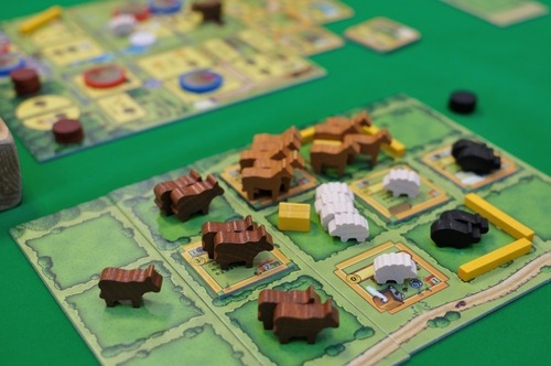 ピーヨツのボードゲーム棚 アグリコラ 牧場の動物たち 拡張2種 Agricola All Creatures Big