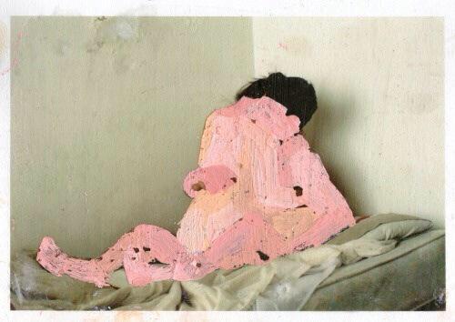 jeztls:Painted Over Polaroids By Zach Bailey