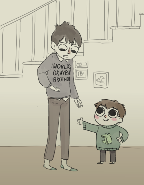 cuopere:so I saw this sweater on etsy and thought alright it’s sweater season for the otgw brothers