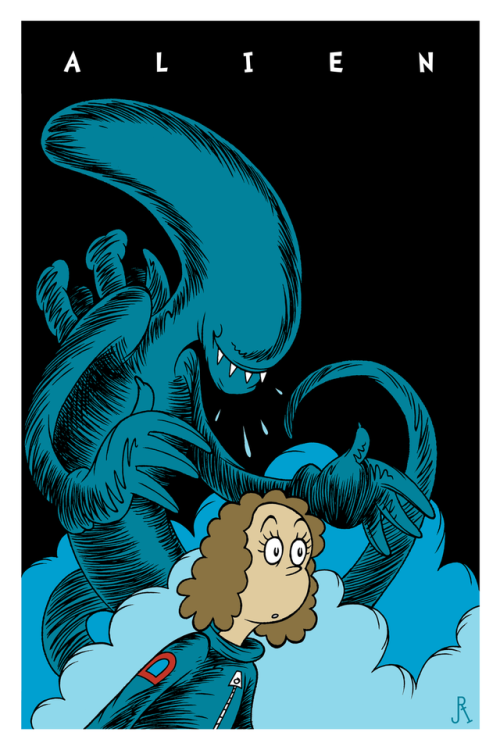creaturesofnight: Dr. Seuss horror type.Source
