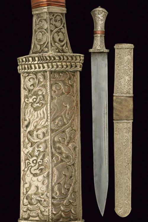 Bhutanese of Tibetan short sword, 19th century.from Czerny’s International Auction House