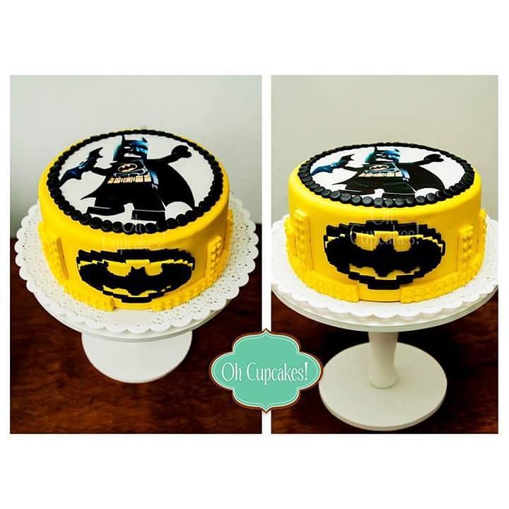 Oh Cupcakes! — #batman #batmancake #lego #batmanlego #ohcupcakes...