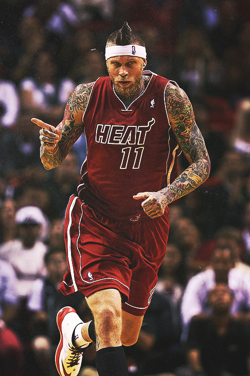 -heat:  11 points and 7 rebounds. 