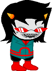 stylishandillegal:humunanunga:[Gamzee Makara] I got it in my mind to sprite Terezi’s TSG looks. The 