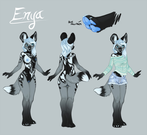 furryartsandotherfarts:Enya by Demicoeur