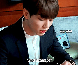 Jungkook Is Not Impressed With The Eyelash Curler