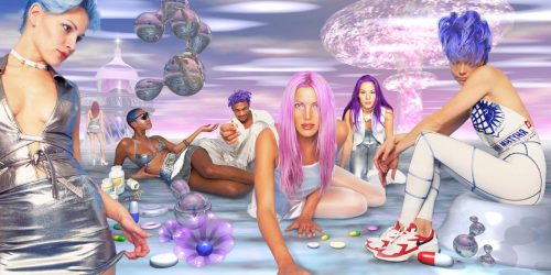 y2kaestheticinstitute - The full set of ‘Virtualistic Vibes’ by...