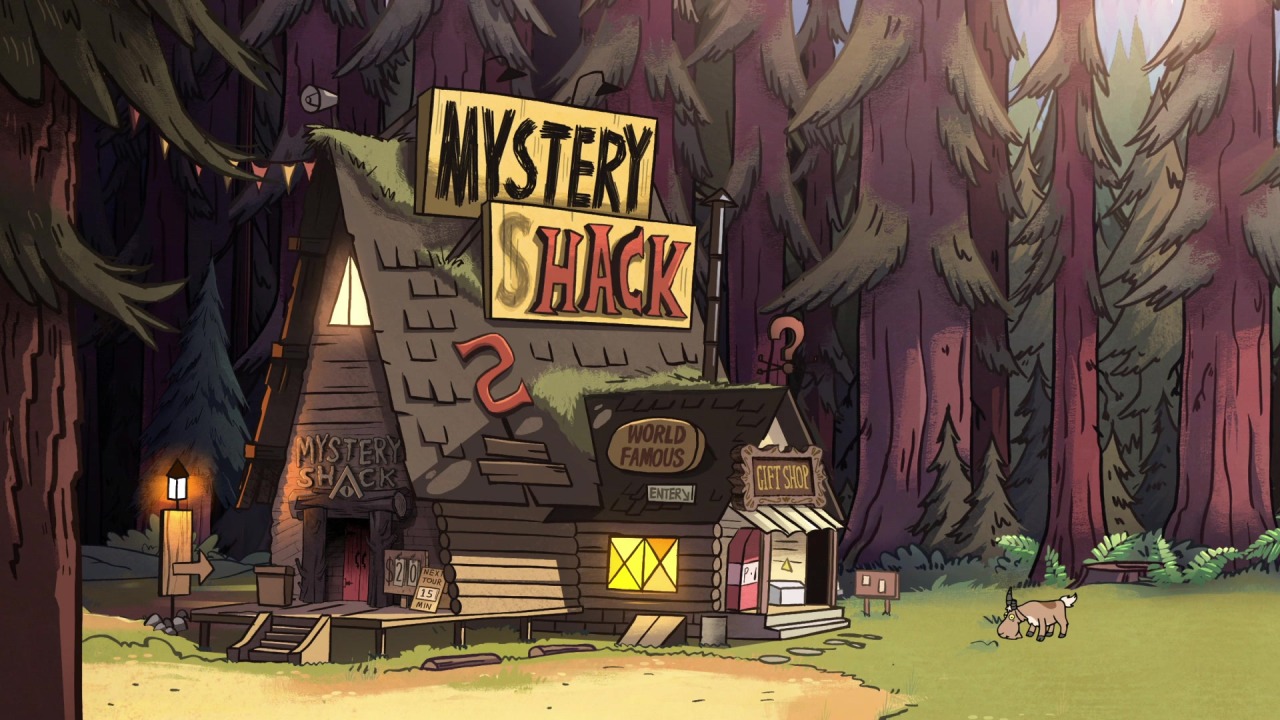 You know.I think Gravity Falls would be an awesome old-school point-and-click adventure.