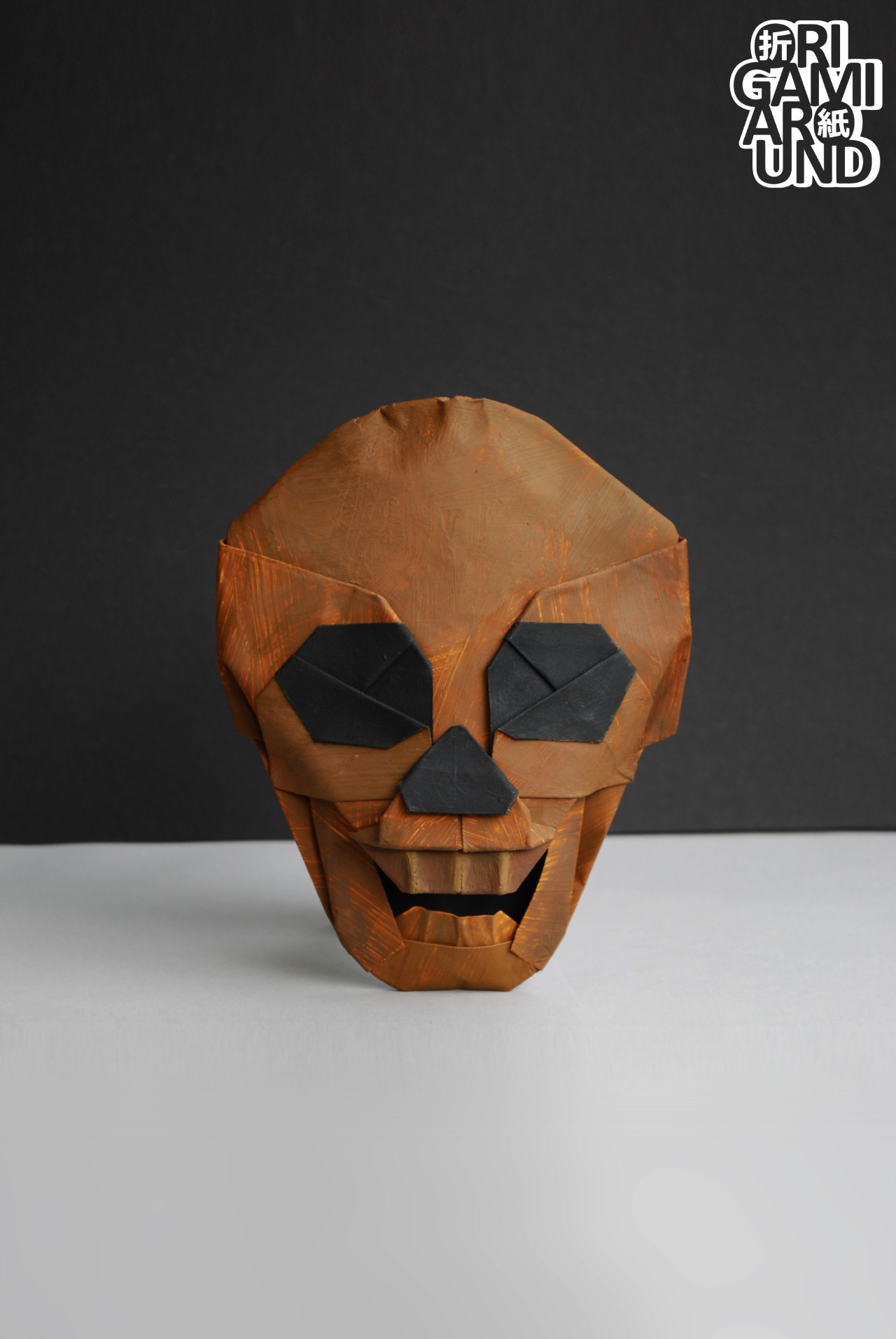 ‘Still life with a skull’ recreated from origami... Origami Around