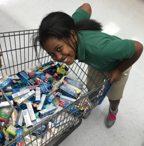 polytical-princess:  frantastique:  micdotcom:  9-year-old girl gives care bags to homeless women After noticing homeless people on her walk to school in Irvine, California, 9-year-old Khloe Thompson decided to start her own charity, dubbed Khloe Kares.