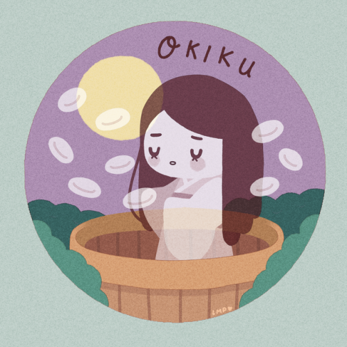  #JLMyūreioftheday : Today’s ghost story is about Okiku, or the plate-counting ghost. Accordin