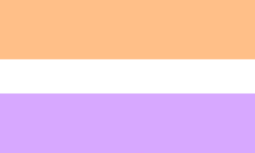 nblmgalaxy: [IMAGE DESCRIPTION: Two digitally rendered pride flags. They each have three stripes. Th