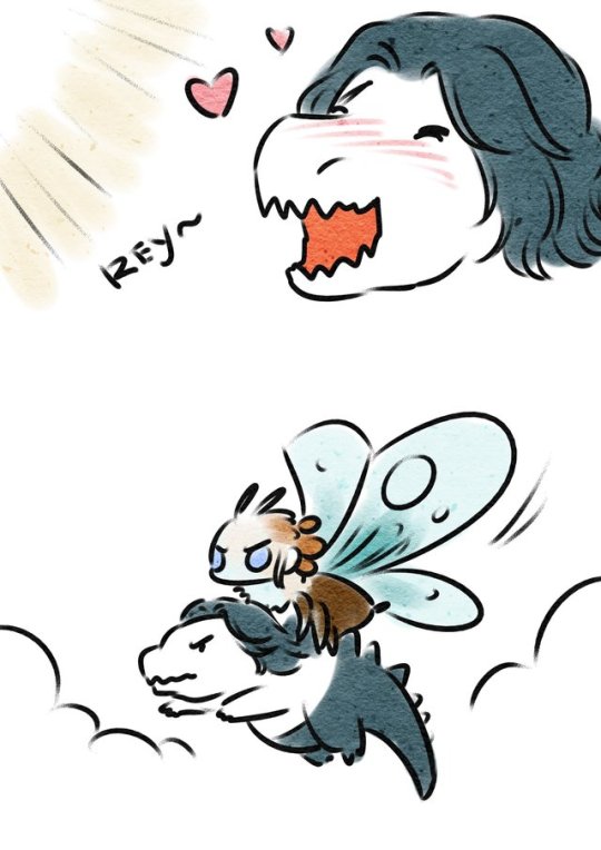afterblossom: Godzilla AU! 