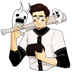 radicalrumps:  mark is slaying tho spookies