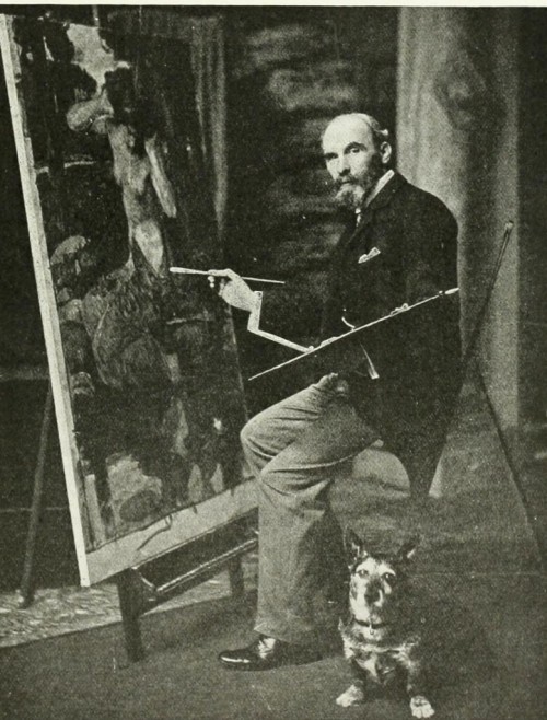 lost-in-centuries-long-gone: J. W. Waterhouse in His Studio ctgpublishing.com/