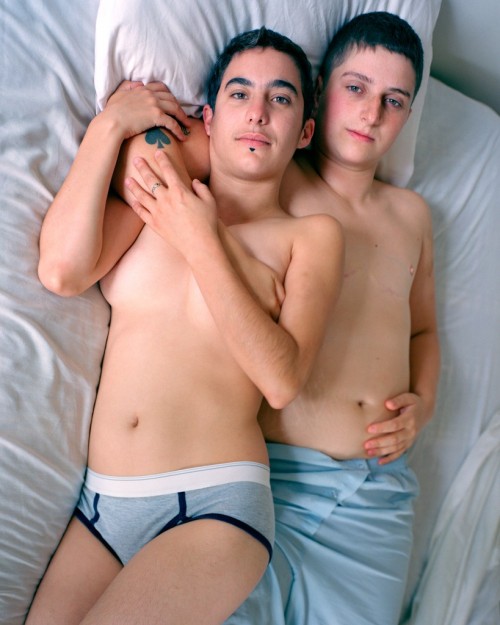 jewishdyke:EMBODIMENT: A PORTRAIT OF QUEER LIFE IN AMERICADucky and her friends, 2008 | Kate and Lau