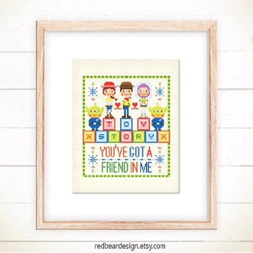 You’ve got a friend in me ~ You’ve got a friend in me ~  . . #crossstitch #crosstitch #crossstitcher