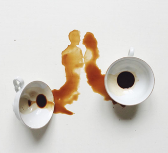 culturenlifestyle:Giulia Bernardelli Paints Intimate Moments of Life With Coffee